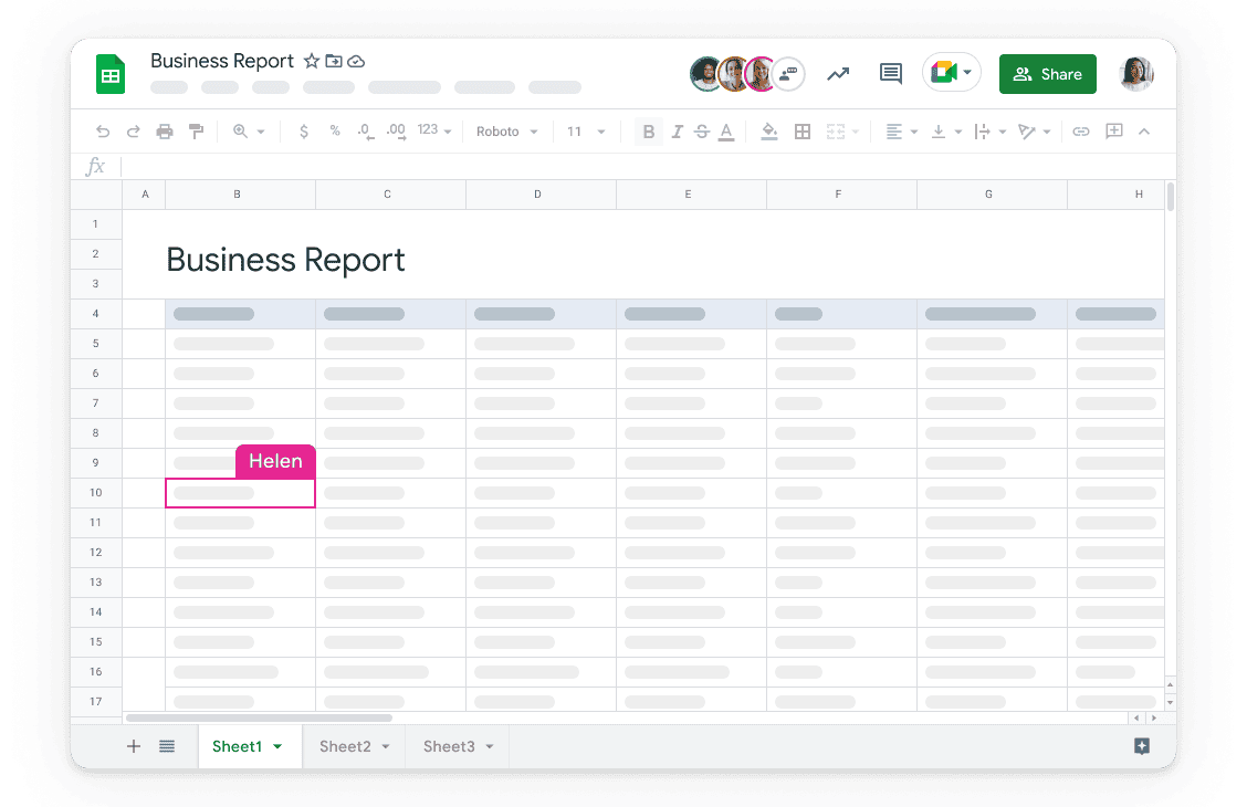 I think Google Sheets is the best spreadsheet app out there.