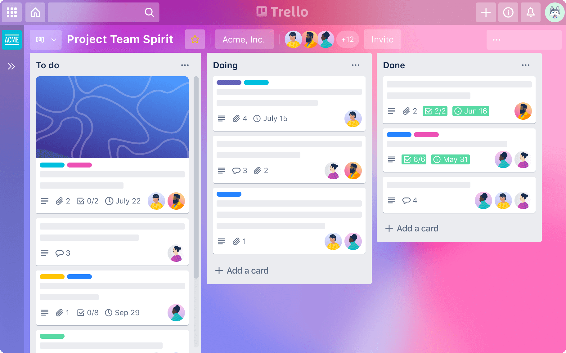 Use Trello to delegate tasks while remote working.