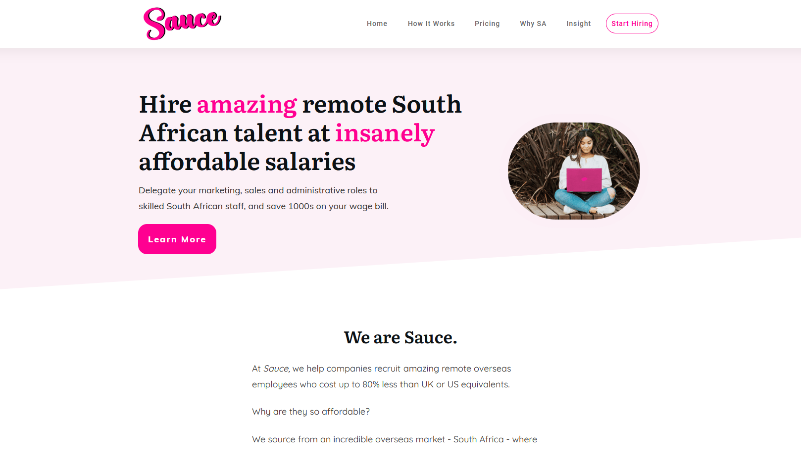 Sauce is a top recruitment agency in South Africa.