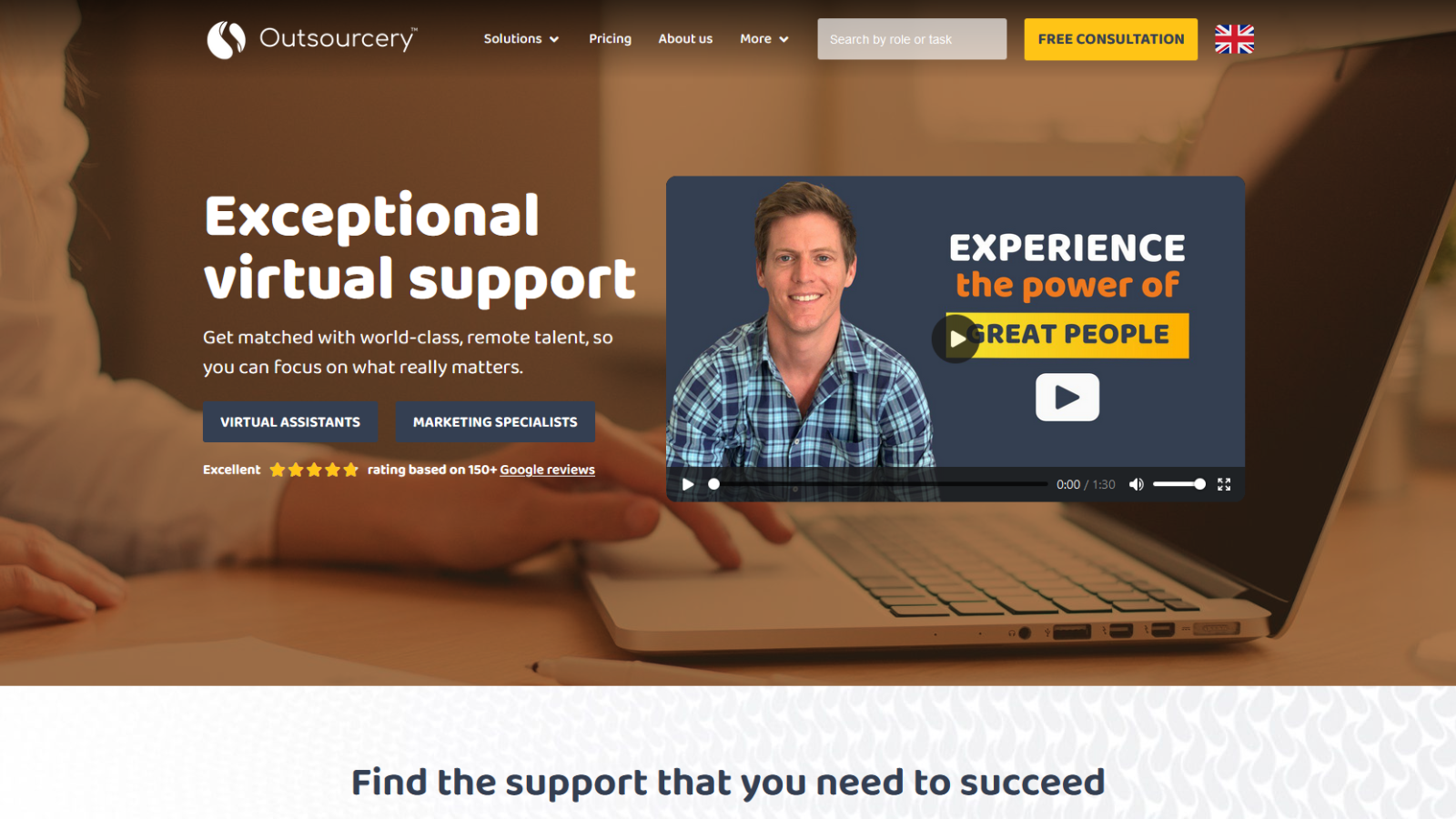 Outsourcery is another leading recruitment agency in South Africa.